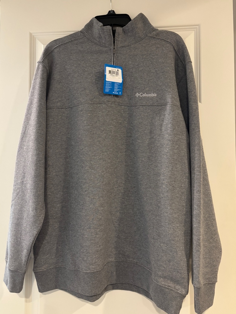 Men’s Columbia 1/4 zip pullover NWT